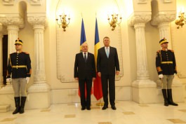 Întrevederea președintelui Timofti cu președintele României, Klaus Iohannis