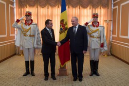 Moldovan president receives accreditation letters from four ambassadors