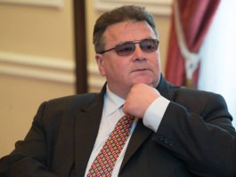 Întrevederea Președintelui Republicii Moldova, Domnul Nicolae Timofti, cu ministrul afacerilor externe al Republicii Lituania