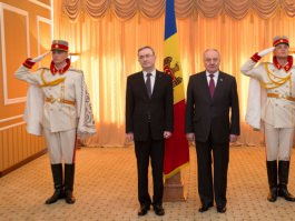 Moldovan president receives accreditation letters from three ambassadors