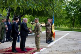 Moldovan president participates in closing event of Dragoon Pioneer 2016 drills