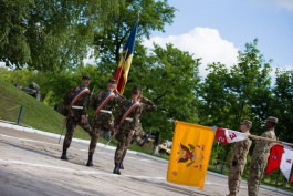 Moldovan president participates in closing event of Dragoon Pioneer 2016 drills