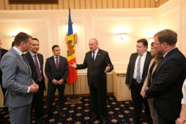 Moldovan president meets delegation of Group of European People's Party