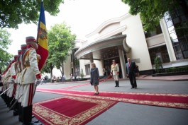 Președintele Republicii Moldova a primit scrisorile de acreditare  ale Ambasadorilor Republicii Austria, Republicii Coreea și României 