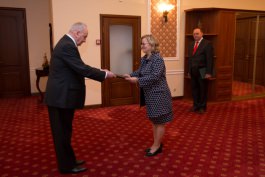 Moldovan president accepts credentials of three ambassadors