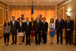 Moldovan president accepts credentials of three ambassadors