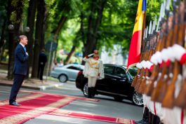 Moldovan president accepts credentials of three ambassadors