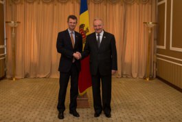 Președintele Timofti l-a primit pe Ambasadorul Marii Britanii