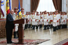 Moldovan president attends Constitution Day solemnity  