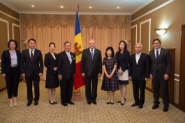 President Nicolae Timofti received Japanese Ambasador on the occasion of concluding his diplomatic mission in Moldova