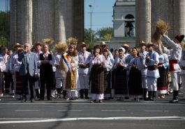 Președintele Nicolae Timofti: Sunt fericit, la fel ca toți cetățenii noștri care trăiesc cu sentimentul de libertate și independență