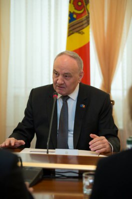 Moldovan president receives Swedish parliament speaker