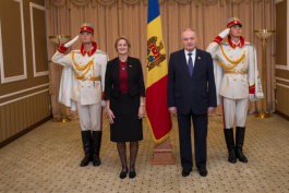 Moldovan president receives letters of accreditation of three ambassadors