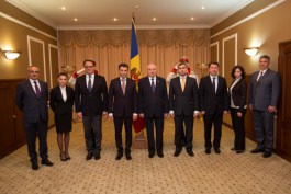 Moldovan president receives letters of accreditation of three ambassadors