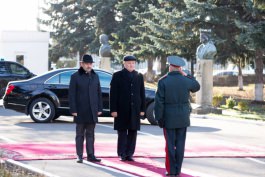 Moldovan president attends ceremony of detaching new National Army contingent to KFOR mission