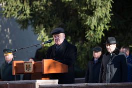 Moldovan president attends ceremony of detaching new National Army contingent to KFOR mission