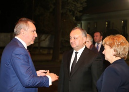 Igor Dodon s-a întîlnit cu Dmitri Rogozin