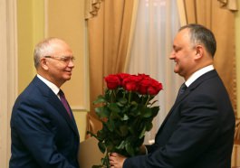 Igor Dodon s-a întîlnit cu Farit Muhametşin