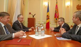 Moldovan president meets head of European Union delegation in RM