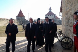 President Igor Dodon and Transnistrian region leader Vadim Krasnoselsky had a working meeting in Bender today