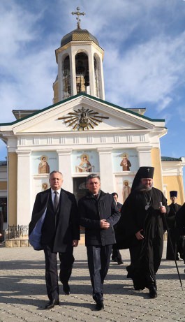 President Igor Dodon and Transnistrian region leader Vadim Krasnoselsky had a working meeting in Bender today