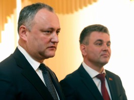 Igor Dodon şi Vadim Krasnoselski au avut o întrevedere de lucru la Bender