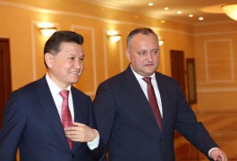 Președintele Republicii Moldova, Igor Dodon, a avut o întrevedere cu Președintele FIDE, Kirsan Iliumjinov