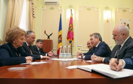 Președintele țării a avut o întrevedere cu delegația rusă a grupului interparlamentar de prietenie Moldova-Rusia 