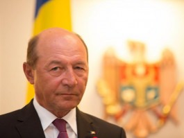 Președintele Nicolae Timofti a avut o întrevedere cu președintele României, Traian Băsescu