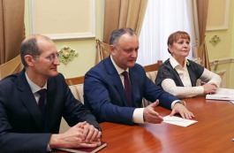 Moldovan president meets Foreign Investors Association representatives