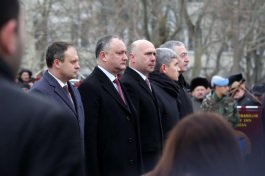 Președintele Igor Dodon a participat la ceremonia dedicată aniversării a 28-a de la retragerea trupelor sovietice din Afganistan