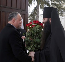 Președintele Republicii Moldova, domnul Igor Dodon, a avut o întrevedere cu Înaltpreasfinția Sa Vladimir, Mitropolit al  Chişinăului şi al Întregii Moldove