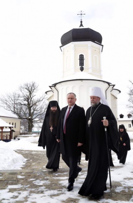 Președintele Republicii Moldova, domnul Igor Dodon, a avut o întrevedere cu Înaltpreasfinția Sa Vladimir, Mitropolit al  Chişinăului şi al Întregii Moldove