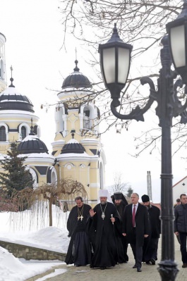 Președintele Republicii Moldova, domnul Igor Dodon, a avut o întrevedere cu Înaltpreasfinția Sa Vladimir, Mitropolit al  Chişinăului şi al Întregii Moldove