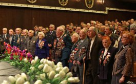 Președintele Republicii Moldova, Igor Dodon, a participat la adunarea solemnă a veteranilor Forțelor Armate și organelor de drept - GLORIA, dedicată Zilei Apărătorului Patriei