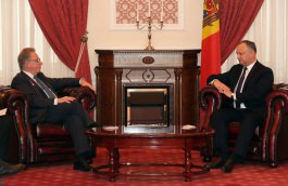 President Igor Dodon today met President of the Venice Commission Gianni Buquicchio