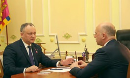 President Igor Dodon had a working meeting with Prime Minister Pavel Filip on appointing ambassadors