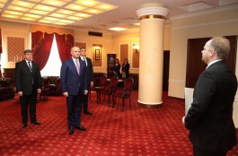 Moldovan president receives accreditation letters of new ambassadors agree