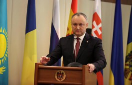 Igor Dodon: Identitatea și istoria sînt pilonii statalității moldovenești