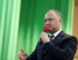 Igor Dodon a întreprins o vizită în raionul Criuleni