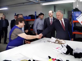 Igor Dodon a întreprins o vizită în raionul Criuleni