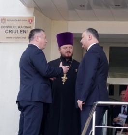 Igor Dodon a întreprins o vizită în raionul Criuleni