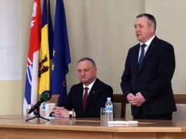 Igor Dodon a întreprins o vizită în raionul Criuleni