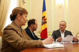 Președintele Republicii Moldova a semnat două inițiative legislative