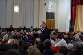 Igor Dodon a întreprins o vizită de lucru în raionul Rîșcani