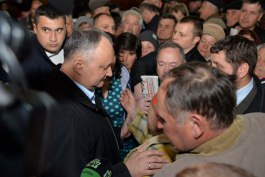 Igor Dodon, Președintele Republicii Moldova a întreprins o vizită în raionul Edineț  