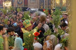 Președintele Republicii Moldova, Igor Dodon a participat la slujba oficiată la Catedrala Mitropolitană ”Nașterea Domnului”