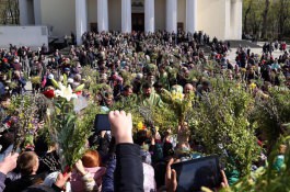 Președintele Republicii Moldova, Igor Dodon a participat la slujba oficiată la Catedrala Mitropolitană ”Nașterea Domnului”