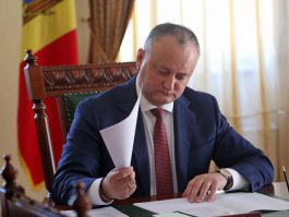 Igor Dodon, Președintele Republici Moldova a primit în audiență cetățeni