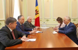 Igor Dodon, Președintele Republicii Moldova a avut o întrevedere cu dl Farit Muhametșin, Ambasadorul Extraordinar şi Plenipotenţiar al Federaţiei Ruse în Republica Moldova